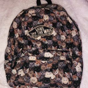 vans x aspca cat backpack